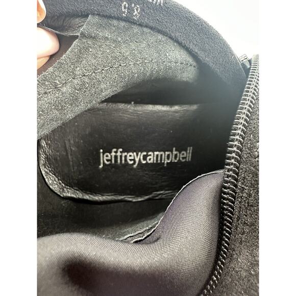 Jeffrey Campbell Parisah BLACK Over The Knee Sock Boots Suede 8.5 US NEW - Picture 13 of 14